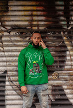 Load image into Gallery viewer, Lucky Green MALCOLM X "Black HistorY" Hoodie
