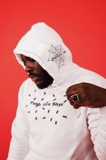 Load image into Gallery viewer, White "DungY" Hoodie
