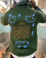 Load image into Gallery viewer, Forest Green ROSA PARKS "Black HistorY" Hoodie
