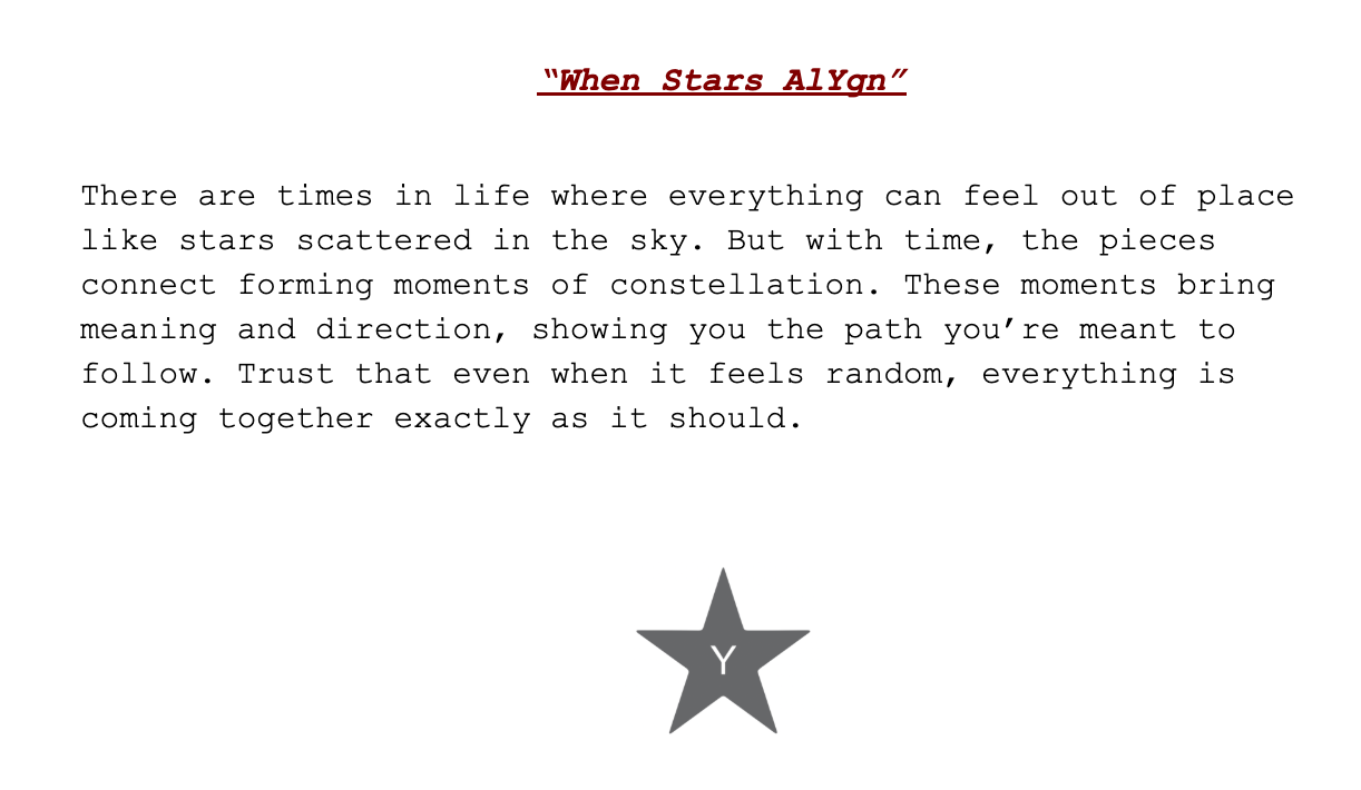 Pink/White “When Stars AlYgn” Jersey