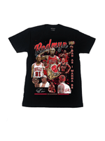 Load image into Gallery viewer, Black &quot;Dennis RodmYn&quot; Tee
