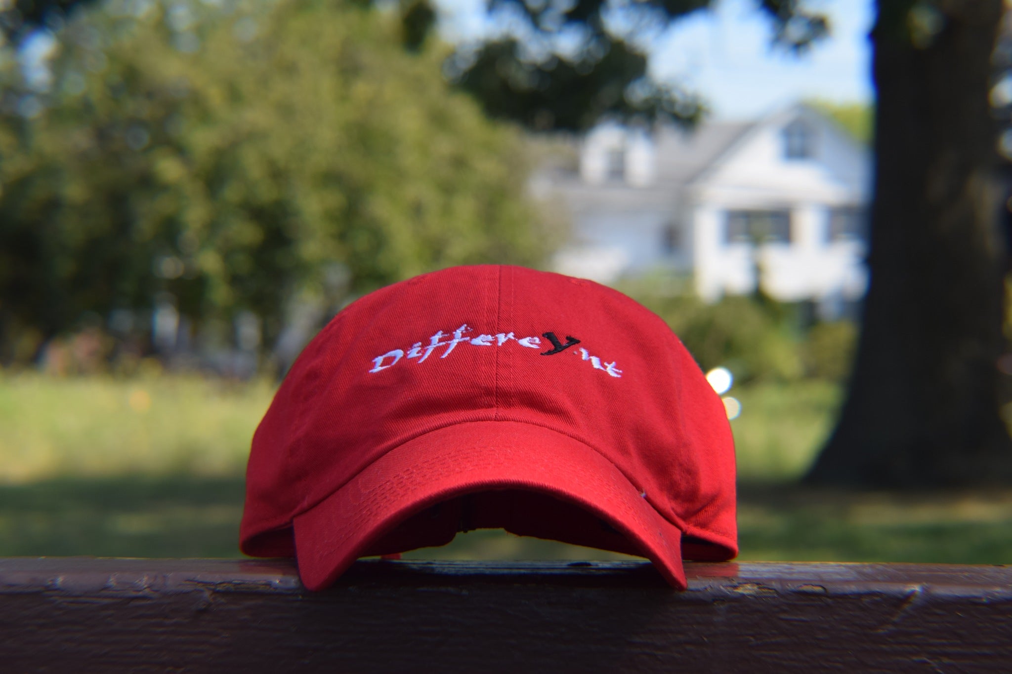 Red "DiffereYnt" Dad Hat