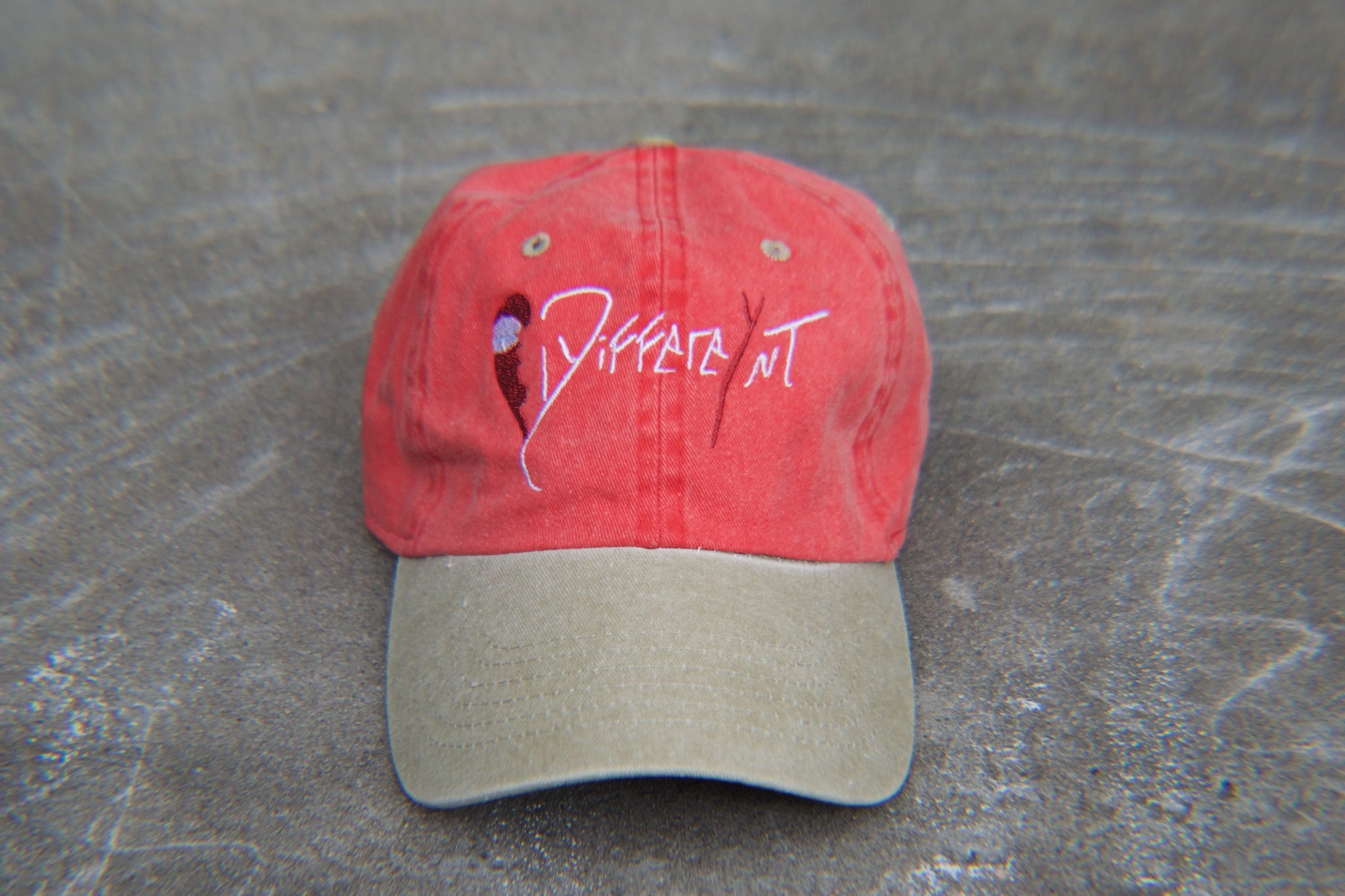 Valentine's Red/Khaki "BrokeYn" Dad Hat