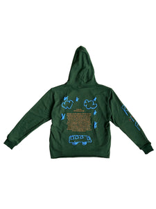 Forest Green ROSA PARKS "Black HistorY" Hoodie