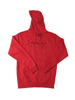 Load image into Gallery viewer, Red &quot;DungY&quot; Hoodie
