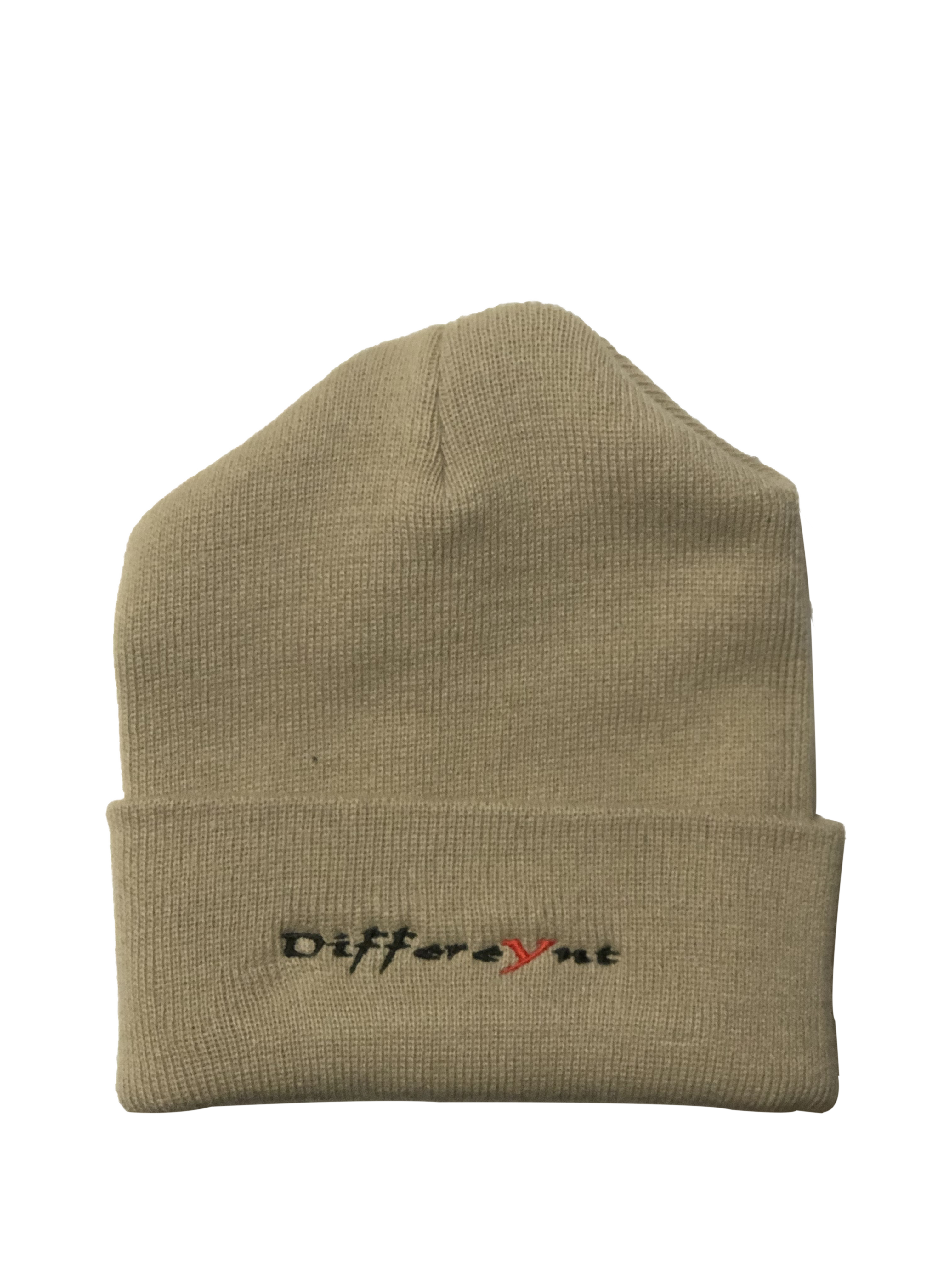 Tan "DiffereYnt" Beanie Hat